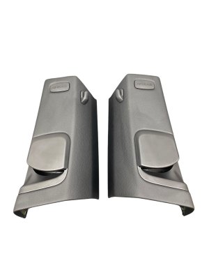 2012-2019 Porsche 911 Black Upper B-Pillar Interior Trim Panel Set - Left (Driver) (Used OEM)
