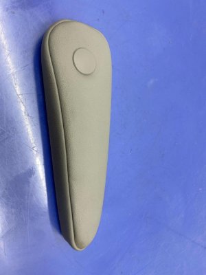 2015-2020 Toyota Sienna Gray Seat Armrest - Front, Right (Passenger) (Used OEM)
