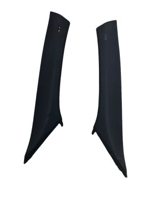 2017-2020 Jaguar F-Pace Black Front A-Pillar Trim Cover Set - Right (Passenger) (Used OEM)