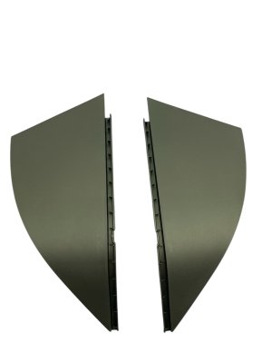 2023-2024 Fisker Ocean Center Dash End Cap Trim Panel Set (Used OEM)