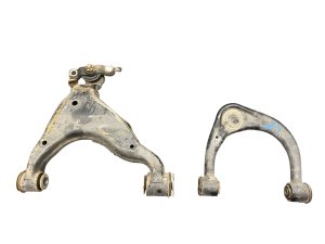2020-2025 GMC Sierra 2500 HD Upper and Lower Suspension Control Arm Set - Front, Left (Driver) (Used OEM)