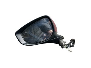 2020-2025 Mazda CX-30 Red Manual Folding Door/Side View Mirror with Memory and Signal Lamp - Front, Left (Driver) (Used OEM)