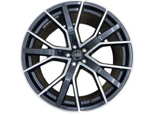 2019-2023 Audi Q8 Black 22x10 5 W-Spoke Alloy Wheel (Used OEM)