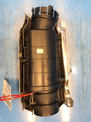 2017-2022 Volvo S90 Lower Engine Air Intake Resonator - Rear (Used OEM)