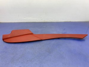2013-2019 BMW 650i Orange Center Console Trim Panel - Front, Left (Driver) (Used OEM)