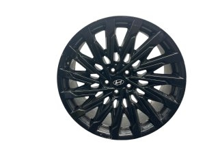 2024-2025 Hyundai Santa Fe Black 21x8.5 15-Spoke Painted Alloy Wheel (Used OEM)