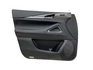2022-2025 INFINITI QX60 Black Door Interior Trim Panel with Bose Speaker - Front, Left (Driver) (Used OEM)