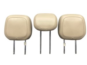 2022-2024 Lincoln Navigator Tan Center 3rd Row Leather Headrest - Rear, Right (Passenger) (Used OEM)