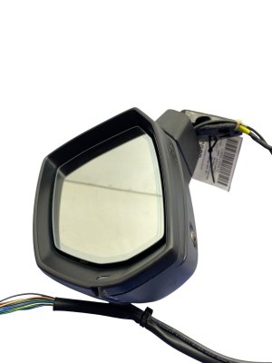 2017-2025 Audi Q7 Black Power Folding Auto Dimming Memory Door/Side View Mirror with Camera - Front, Left (Driver) (Used OEM)