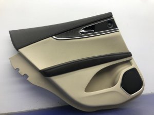 2019-2023 Lincoln Nautilus Brown Door Interior Trim Panel Assembly - Rear, Left (Driver) (Used OEM)