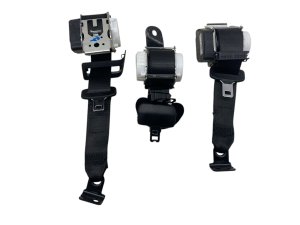 2016-2022 BMW X1 Black Seat Belt Assembly Set - Rear (Used OEM)