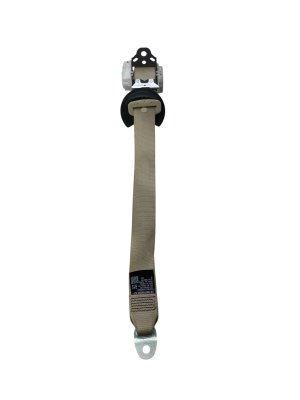 2020-2024 Toyota Highlander Beige 3rd Row Seat Belt Assembly - Rear, Left (Driver) (Used OEM)
