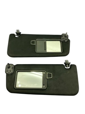 2019-2023 Hyundai Santa Fe Obsidian Black Illuminated Sun Visor Set - Front, Right (Passenger) (Used OEM)