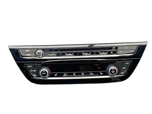 2018-2021 BMW X3 Center Dash A/C Vent Grille and Control Panel Assembly - Front (Used OEM)