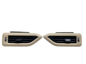 2019-2024 BMW X7 Beige Overhead Roof Headliner Air Vent Set - Rear (Used OEM)