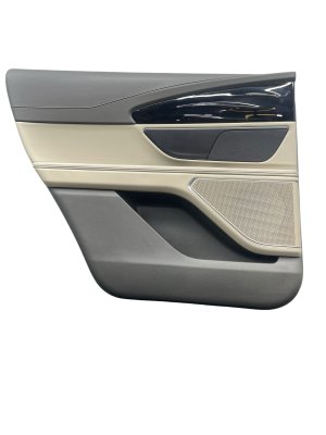 2024-2025 Lincoln Nautilus Tan Door Interior Trim Panel - Rear, Left (Driver) (Used OEM)