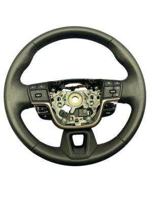 2023-2025 Toyota Crown Black Leather Heated Steering Wheel with Driver Assist - Front (Used OEM)