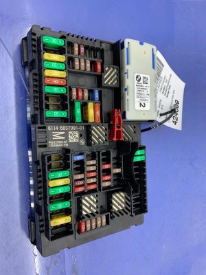 2017-2019 BMW 528i Cabin Fuse Box - Rear (Used OEM)