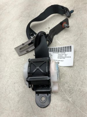 2017-2019 Genesis G90 Seat Belt Assembly - Rear, Left (Driver) (Used OEM)