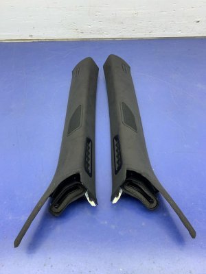 2017-2024 Maserati Levante Black A-Pillar Interior Trim Panel Set (Used OEM)