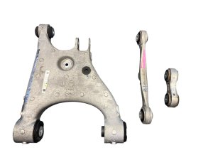  Tesla Model s Upper and Lower Suspension Control Arm Set - Rear, Right (Passenger) (Used OEM)