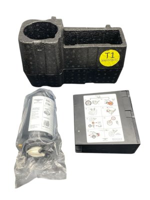 2017-2022 Audi Q7 Emergency Spare Tire Inflator Compressor Pump with Storage Bin (Used OEM)