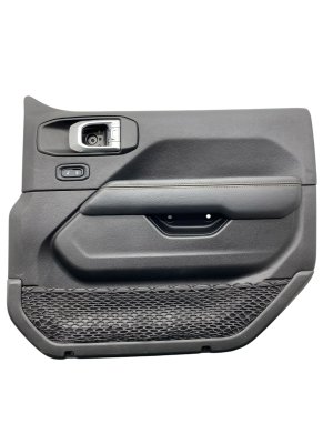 2018-2024 Jeep Wrangler Black Door Interior Trim Panel - Front, Right (Passenger) (Used OEM)