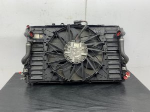2012-2015 Mercedes-Benz ML350 A/C Condenser Radiator Fan Assembly (Used OEM)