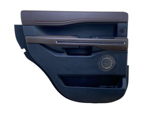 2018-2021 Ford Expedition Java (Brown) Door Interior Trim Panel - Rear, Left (Driver) (Used OEM)