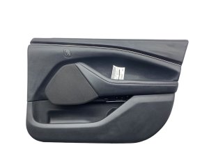 2021-2024 Ford Mustang Mach-E Black Onyx Door Interior Trim Panel with Switches - Front, Right (Passenger) (Used OEM)