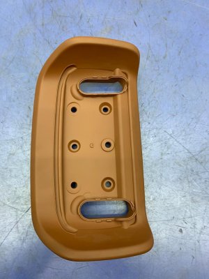 2017-2020 Maserati Levante Tan Headrest Plate Bracket Trim - Front, Left (Driver) (Used OEM)