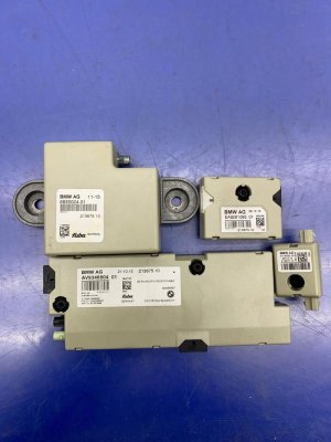 2012-2018 BMW 645Ci Antenna Amplifier Booster Trap Module Filter Set (Used OEM)