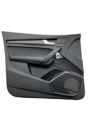 2021-2024 Audi Q5 Black Door Interior Trim Panel - Front, Left (Driver) (Used OEM)