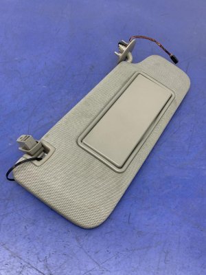 2014-2019 Cadillac CTS Gray Illuminated Sun Visor - Front, Right (Passenger) (Used OEM)