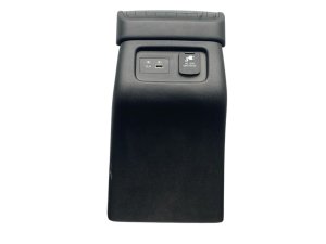2022-2025 INFINITI QX60 Center Console Trim Cover Panel with Power Outlet - Rear (Used OEM)