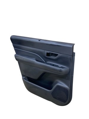 2024-2025 Toyota Grand Highlander Black Door Interior Trim Panel - Rear, Left (Driver) (Used OEM)