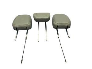 2018-2021 Lincoln Navigator Gray 3rd Row Seat Headrest Set - Rear, Right (Passenger) (Used OEM)