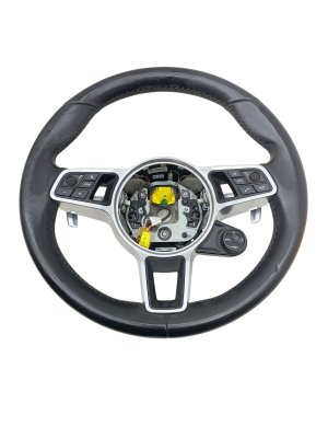 2019-2024 Porsche Cayenne Heated Steering Wheel Assembly - Front (Used OEM)