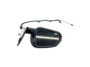2023-2025 BMW X1 Black Power Heated Blind Spot Auto Dim Memory Door/Side View Mirror - Front, Left (Driver) (Used OEM)