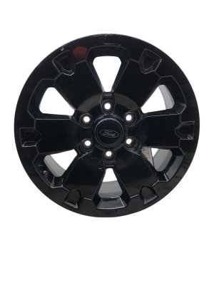 2019-2023 Ford Ranger Silver 18x8 6-Spoke Painted Black Alloy Wheel (Used OEM)