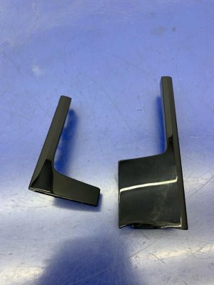 2019-2023 Porsche Cayenne Black Instrument Cluster Gauge Filler Trim Panel Set (Used OEM)