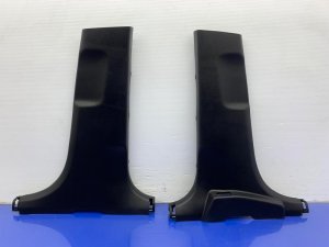 2022-2023 Hyundai Santa Cruz Black B-Pillar Trim Cover Panel Set (Used OEM)