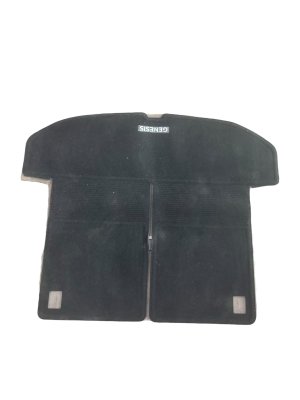2021-2024 Genesis GV80 Black Trunk Cargo Floor Carpet Mat - Rear (Used OEM)