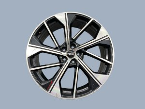 2021-2024 Audi SQ5 Black 21x8.5 5 Y-Spoke Machined Black Alloy Wheel (Used OEM)