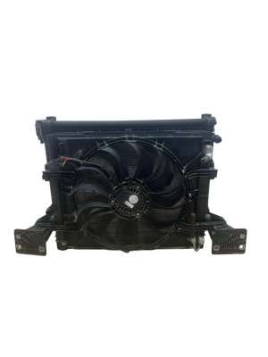 2022-2025 Audi Q4 e-tron Electronic Radiator and A/C Condenser Fan Motor Assembly (Used OEM)