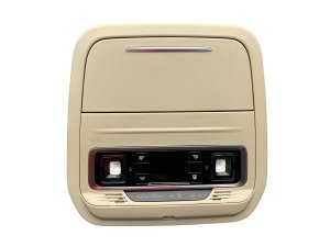 2024-2025 Lincoln Nautilus Tan Overhead Console and Dome Light Assembly - Front (Used OEM)