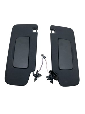 2025-2026 GMC Terrain Black Sun Visor Set - Front, Left (Driver) (Used OEM)