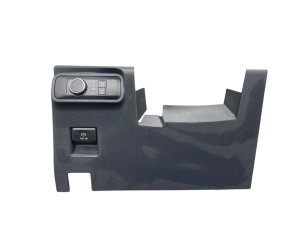 2021-2025 Ford Bronco Black Lower Knee Bolster Dash Trim Panel with Headlight Switch - Front (Used OEM)