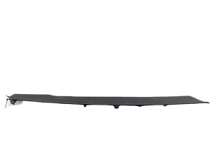2022-2024 Genesis GV70 Black Center Console Leather Trim Cover - Front (Used OEM)