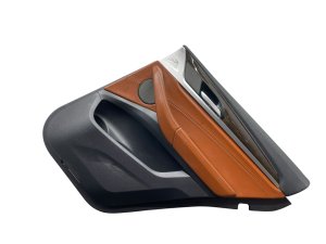 2019-2024 BMW X4 Tan Door Interior Trim Panel - Rear, Right (Passenger) (Used OEM)